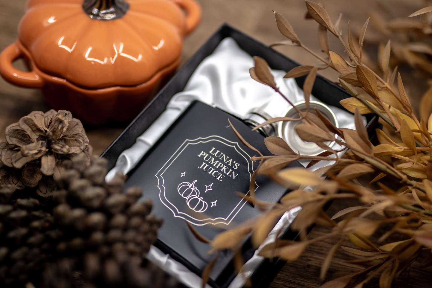 Pumpkin Hip Flask