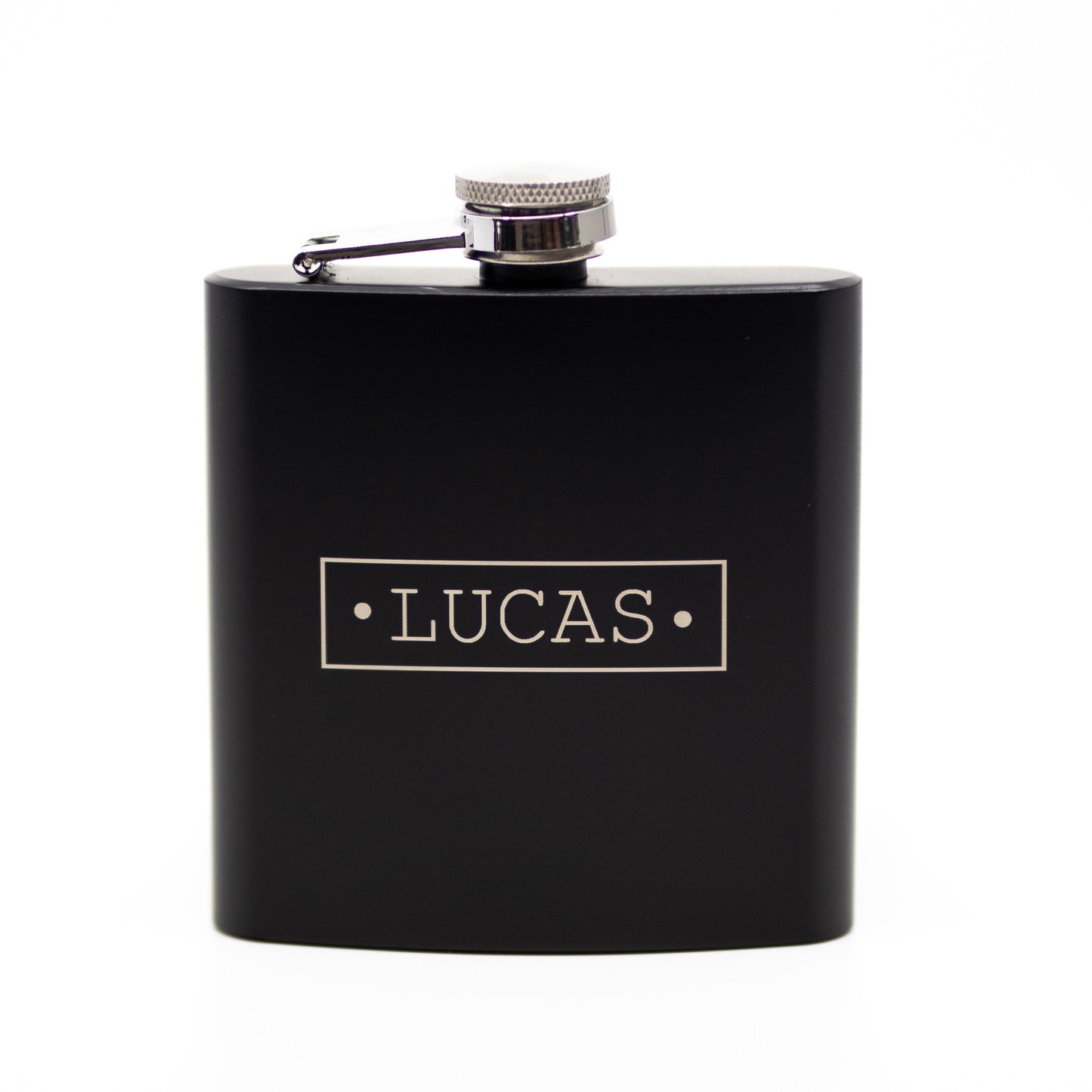 Plate Outline Hip Flask
