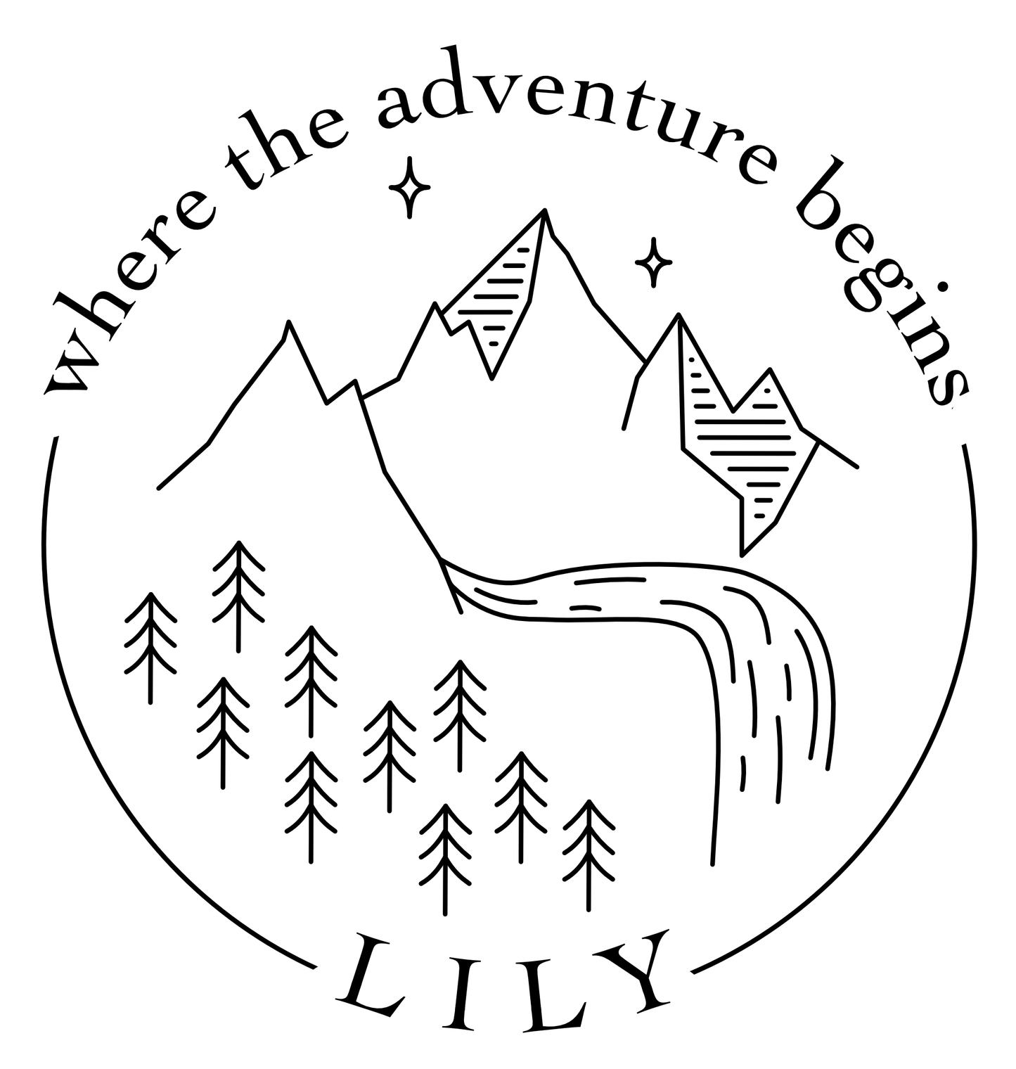 Adventure Mountain Enamel Mug