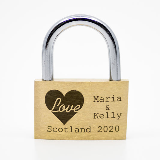 Love Heart Love Lock