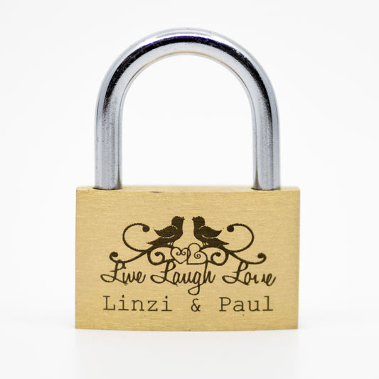 Live Laugh Love Love Lock