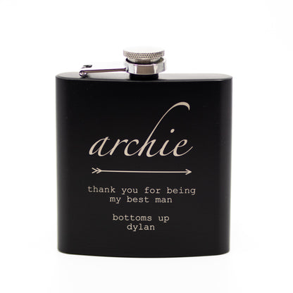 Arrow Hip Flask